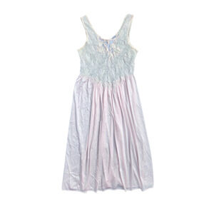 Vintage pink lace dress